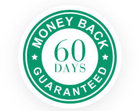 60-Day Money-Back Guarantee Seal